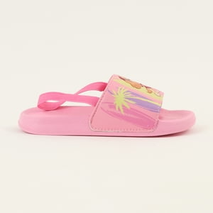 Sandalia Slide Niña Rosado Skye Flores Paw Patrol