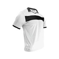 Snix - Polera De Futbol Infantil Zid Blanco Franja Negra Talla 12