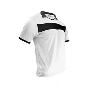 Snix - Polera De Futbol Infantil Zid Blanco Franja Negra Talla 6