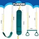 thumbnail image 5 of Juego de columpios TURFEE, paquete de 3 unidades, con anillas de gimnasio, color verde, 5 of 8