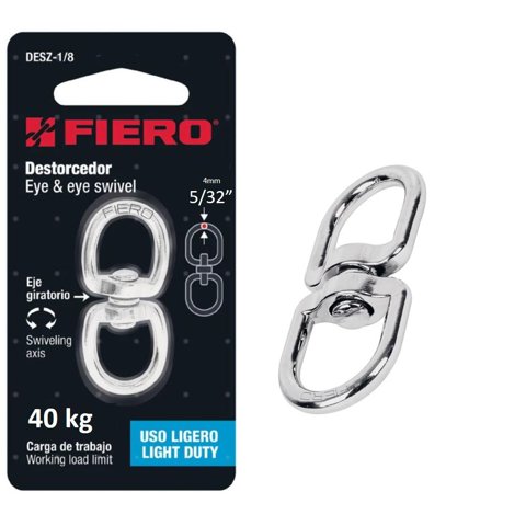 Destorcedor Para Cable 5/32"" / 40Kg - Fiero