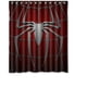 thumbnail image 1 of Cortina de ducha de Spiderman, juego de cortina de baño con ganchos, tamaño 66 x 72 pulgadas, 1 of 3