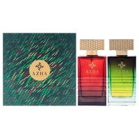Set De Perfume Azha Para Hombre Set De Regalo 2 Piezas 100Ml Amber Malaky Edp Spray 100Ml Taj Al Oud Edp Spray