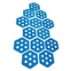 thumbnail image 3 of 12 Almohadillas De Tracción Hexagonales Para Tabla De Surf, Ideales Para El Agarre En Tablas De Surf Y Skimboarding, Color Azul., 3 of 5