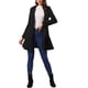 thumbnail image 1 of INSPIRE CHIC Abrigo Largo de Invierno Elegante de Mujer con Solapa Muesca y Doble Botonadura XL Negro, 1 of 6