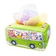 thumbnail image 3 of Caja De Pañuelos Para Bebés Con 10 Cajones De Autobús Para Toallas De Mano Para Niños Pequeños En Edad Preescolar, Verde, 3 of 5