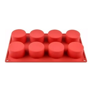 Genérico - Molde Silicona Cilindros Alfajor/Jabón Repostería