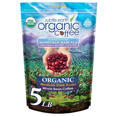 Cafe Don Pablo - Café Café Don Pablo Subtle Earth, Grano Integral Orgánico De 2,27 Kg