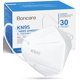 thumbnail image 1 of Mascarilla Boncare KN95, 30 unidades, 5 capas, transpirable, blanca, 1 of 7