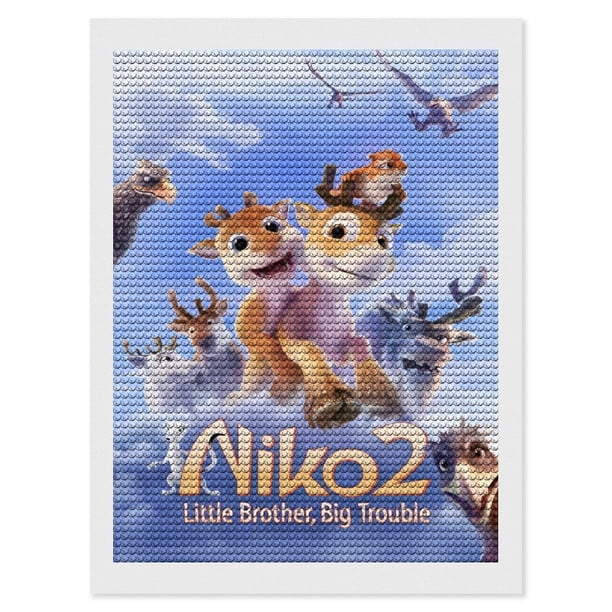 Niko Kits de Pintura de Diamantes para Adultos 5D DIY Diamond Art Kits Full Drill Diamond Dots para Regalo Decoración de Pared y Relajación Artes de Gemas 30*40cm