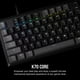 thumbnail image 2 of Teclado Mecanico Corsair K70 Core RGB USB Gris Gaming, 2 of 3