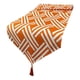 thumbnail image 1 of Mantel Camino De Mesa Con Pompon Lino Diseño Formas 180x35cm naranja, 1 of 2
