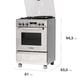 thumbnail image 2 of Cocina Pro 467 Inox HSG75I41SE | Serie 6, 2 of 12