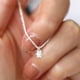 thumbnail image 3 of Elegant Sparkling Square Cross Zircon Pendant Necklace for Women and Girls - Stunning Jewelry for Any Occasion, 3 of 4