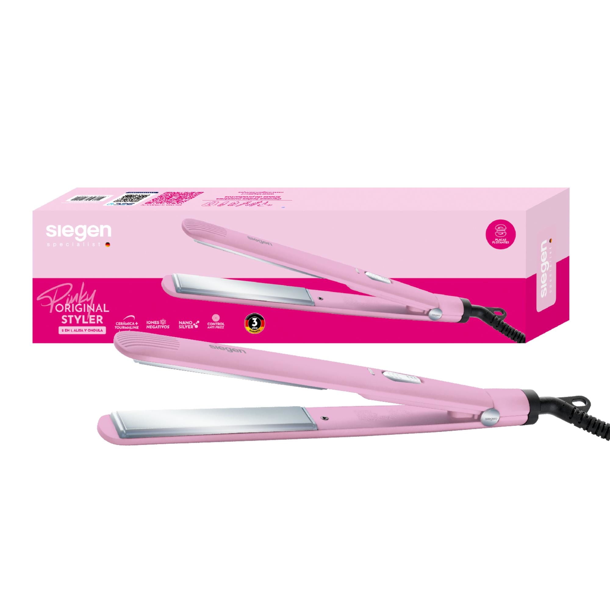 Alisador Pelo Siegen Sg-3510P Rosado