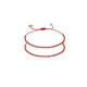 thumbnail image 1 of Pack 2 Pulseras Rojas con Mostacillas Bañadas en Oro rojo Talla única, 1 of 2