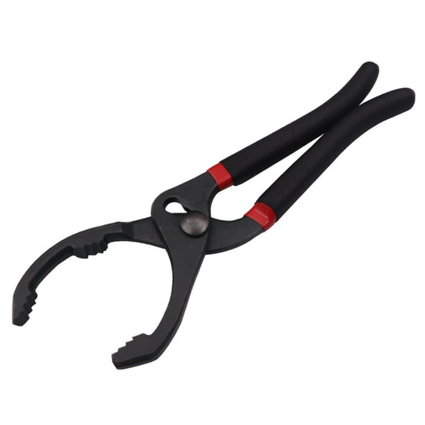 Alicates para filtro ajustable, herramienta de mano, agarre cómodo, herramienta portátil de eliminación de filtro de acero alto en carbono, llave de 10 pulgadas