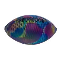 Ioensy - Pelota De Rugby Brillante, Pelota De Entrenamiento, Tamaño Oficial, Fútbol Para Regalo De Juego, Correa Negra Para Interiores