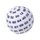 thumbnail image 5 of Juego De Dados Acrílicos Entretenimiento Familia Dados Poliédricos Blanco, 5 of 5