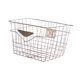 thumbnail image 4 of Cesta De Bicicleta Contenedor De Almacenamiento De Metal Universal Para Compras Al Aire Libre Senderismo Estilo A, 4 of 5