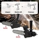 thumbnail image 2 of 1pc, Mini Electric Drill Chainsaw, 4" 6" Electric Chain Saw Drill Attachment, Chain Saw Drill Attachment, Chainsaw Convertor, Chainsaw For Woodworking Gardening, 2 of 4