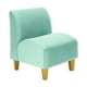 thumbnail image 1 of Poltrona Soft 1C Felpa 01 Verde Agua, 1 of 4