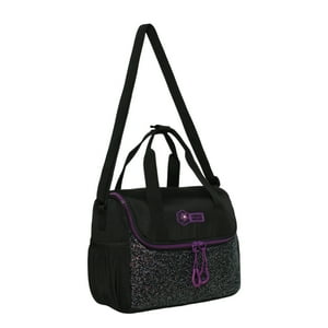 Lonchera Mujer Tipo Cartera Iceberg Glitter Negro Head