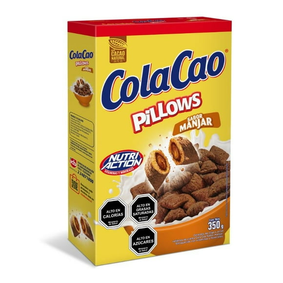 Cereales Pillows Sabor Manjar, 350 g