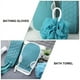 thumbnail image 3 of 3pcs Exfoliating Bath Towel Set, 3 In 1 Back Bath Scrubbing, Body Cleaning Washcloth, Soft Bath Glove, Shower Ball Loofah, Exfoliating Skin Towel Bath Tools Set For Back Rubbing, Deep Body Cleansing,, 3 of 4