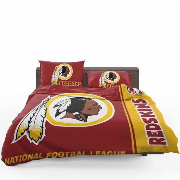 NFL Washington Redskins Quilt Duvet Cover Set Comforter Cover Home Textiles3-Piece Bedding Set