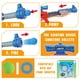 thumbnail image 2 of Pistolas de aire comprimido Springflower Foam Ball Popper para juegos de tiro, 2 of 6