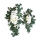 thumbnail image 3 of Arco De Boda Artificial Flores Arreglo Floral Para Sala De Estar Blanco, 3 of 3