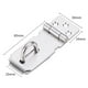 thumbnail image 4 of 1 cerrojo de acero inoxidable para candado, resistente, con tornillos de montaje, para puerta de cobertizo., 4 of 8