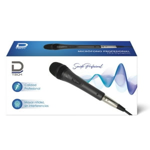 Microfono Top Con Cable Negro Datacom Pronobel