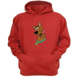 Genérico - Polerón Canguro Scooby Doo Rojo Talla Xs Unisex