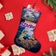 thumbnail image 4 of Scooby-Doo Tema: Calcetines de Navidad, fino lino blanco para colgar en escaleras y chimenea, decoración navideña para el hogar, regalo de Navidad. 45cm × 32cm, 4 of 5