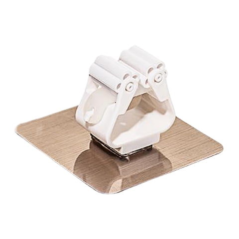 Magideal - Soporte De Autoadhesivo Montado En La Pared, Organizador De Almacenamiento, Soportes De Agarre De Cepillo Para Baño, Sistema De Almacenamiento