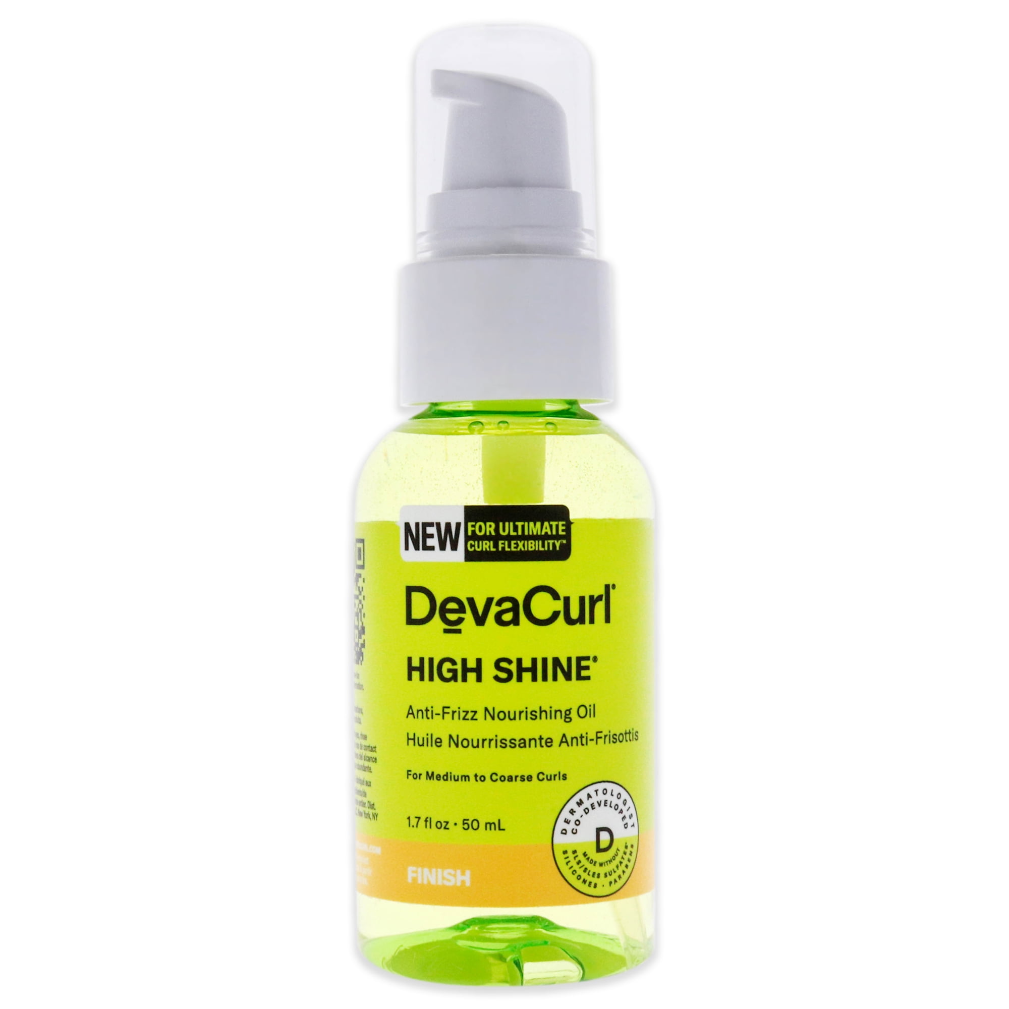Devacurl - Aceite Nutritivo De Alto Brillo-np De Para Unisex - 1,7 Oz De Aceite