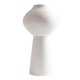 thumbnail image 1 of jarrón de flores blanco shabby chic florero jarra de madera maciza ornamento tabletop a, 1 of 5
