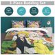 thumbnail image 5 of x567 The Seven Deadly Sins 3-Piece Bedding Set Warm And Comfortable Soft Duvet Cover Bed Set with 1 Duvet Cover And 2 Pillowcases for Bedroom b567, 5 of 5