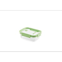 Lekue - Recipiente Hermético 100% De Vidrio 640 Ml Rectangular