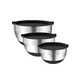 thumbnail image 1 of 3 bowls con tapa acero inoxidable y base antideslizante, 1 of 3