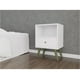 thumbnail image 4 of Velador Yardas Jaén Blanco 1 Cajón, 4 of 6