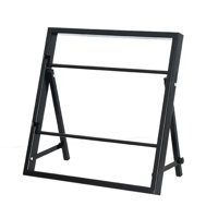 Magideal - Organizador De Cinta, Soporte Para Cinta, Estante De Almacenamiento De Cinta De Metal, Artesanía De Costura, Flor De Habitación, Tienda, Bufanda, Toal 2 Niveles