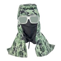 Magideal - Capucha De Soldadura De Protección Completa, A Prueba De Polvo, Resistente Al Desgaste, Soldador Ligero Ignífugo, Máscara Facial Completa, Capucha De