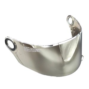 Magideal - Visera Para Casco De Motocicleta Visera Para Casco Resistente, Útil, De Fácil Instalación, Accesorios Para Motocicleta Ff351 Ff396 Ff358 Plata