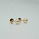 thumbnail image 3 of Aros Perla, tope rosca de oro18k, 3 of 3