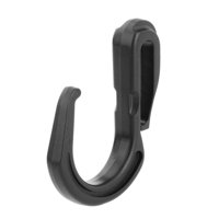 Magideal - Correa De Plástico Gancho Cincha Soporte En Apariencia De S Ganchos De Almacenamiento Cinturón Mosquetón Clip Colgando Hebillas De Liberación Lateral Para