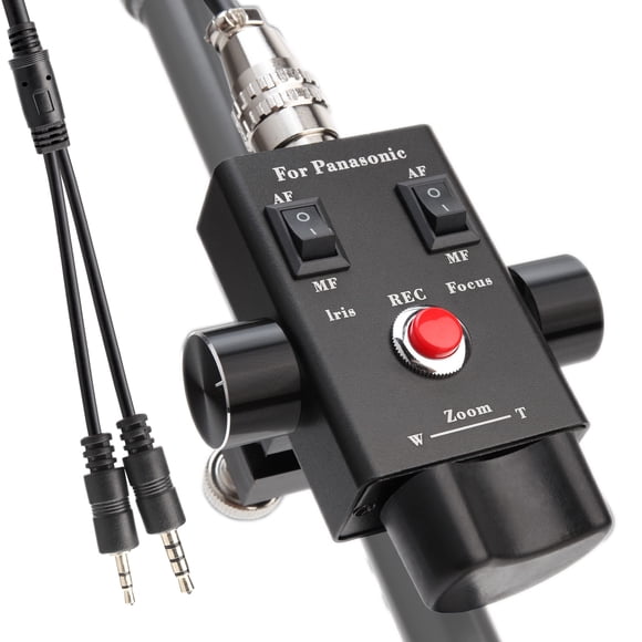 Controlador de zoom y control remoto para videocámara Panasonic