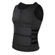 thumbnail image 3 of Hombre Sauna Traje Sudor Chaleco Cintura Entrenador Cuerpo Shaper Tank Top Compresión Xl, 3 of 3